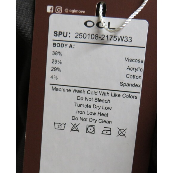 OGL Gray Cotton Blend Umbrella Maxi Skirt With Pockets Size Small - Picture 10 of 10